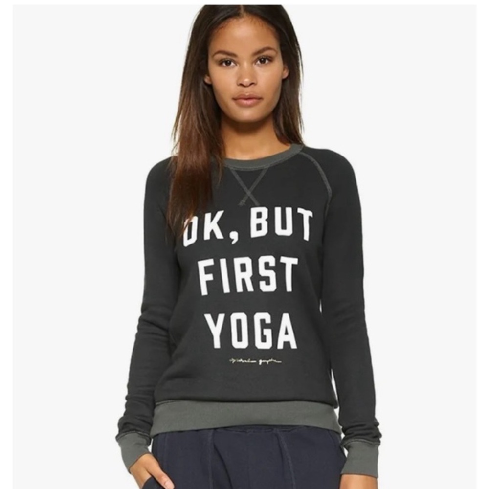 Women's Black Graphic Sweater